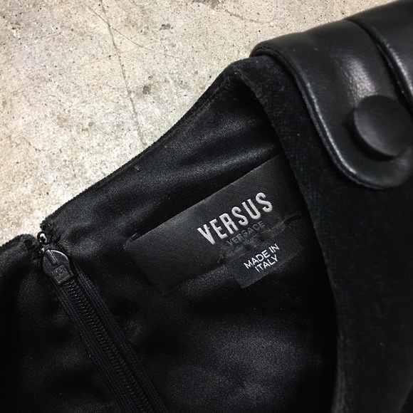 Authentic Versus by Versace Velvet Panelled LBD - Picture 3 of 8